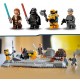 LEGO 75334 Star Wars Obi-Wan Kenobi vs. Darth Vader, Modellino da Costruire, Minifigure di Tala Durith con Pistola Giocattolo Blaster e Spade Laser